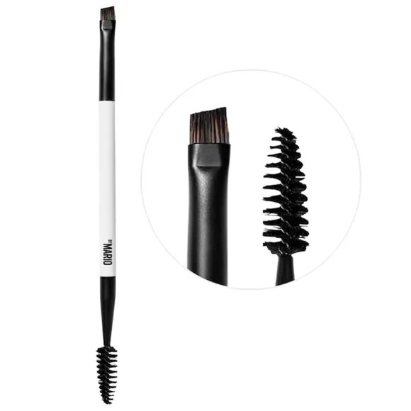 ✅ Makeup By Mario #E7 Dual Ended Eyebrow Brush ✨ BNIB - Picture 1 of 5